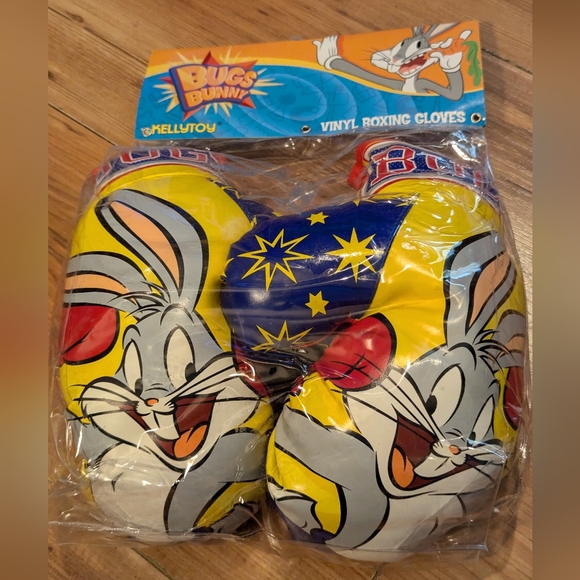 Kellytoy | Other | Bugs Bunny 22 Youth Boxing Gloves Cartoon By Kelly Toy Warner Bros | Poshmark